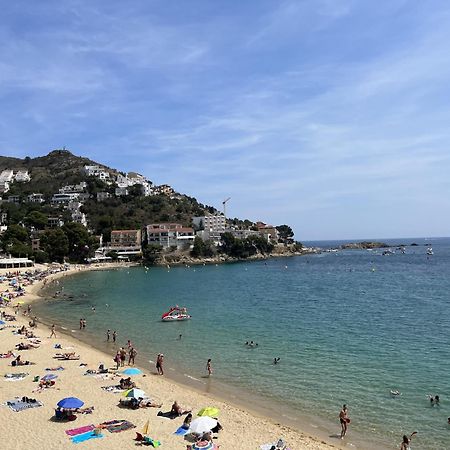 Castell Joncar,30 M De La Playa, 1Era Linea De Mar, Vista Al Mar Apartman Roses Kültér fotó