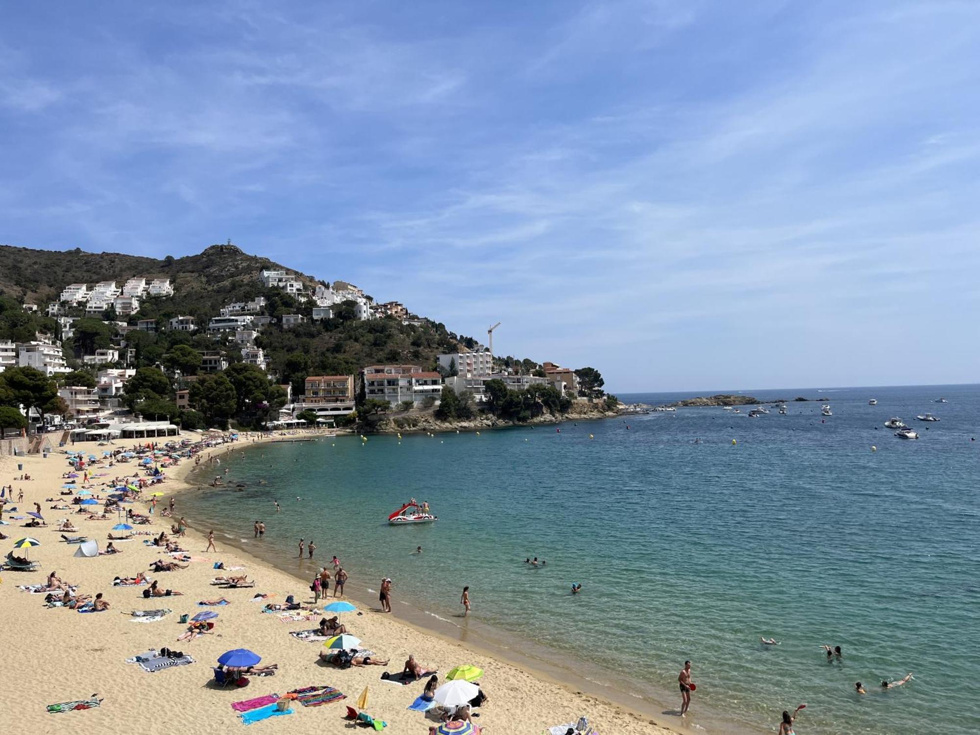 Castell Joncar,30 M De La Playa, 1Era Linea De Mar, Vista Al Mar Apartman Roses Kültér fotó